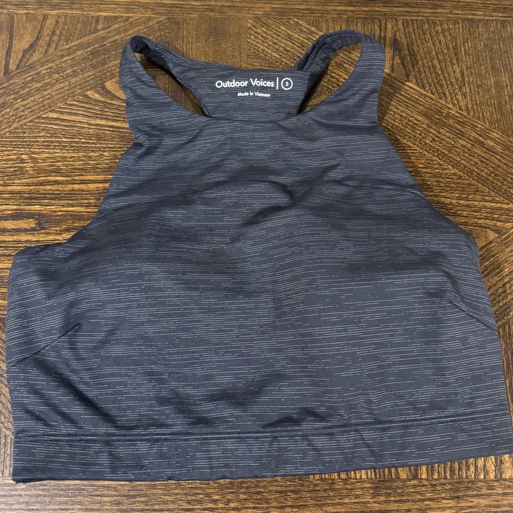 Outdoor Voices Gray Racerback Top